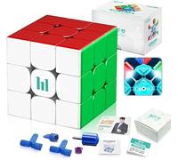 MoYu HuaMeng YS3M Maglev UV Coated, Cube Magnético de Velocidad 3x3 Speed Cube Professional Stickerless Imanes Cubo Mágico Juguete Rompecabezas(UV Coated +Núcleo de Bola + Versión MagLev)