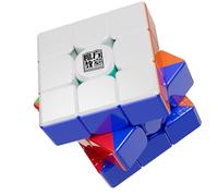 Moyu RS3M V5 SE 3x3 2025 Cubo de velocidad magnético 3 x 3 x 3, cubo liso sin pegatinas, fácil de girar, para entrenamiento de competición y regalos de cumpleaños (versión magnética)