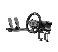 MOZA R5 Racing Bundle Juego de volante y pedales para simuladores de carreras, experiencia de conducción realista, distancia entre ejes con 5,5 Nm de par motor, volante de 280 mm