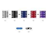 Moza racing rs069 accesorio de controlador de juego kit de rendimiento