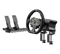 Conjunto MOZA Racing R5 ( Base Volante R5 + Volante ES + Pedais SR-P + Suporte de Mesa R5)