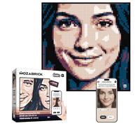 MOZABRICK Color S - Bloque de sujeción Mosaico Foto, Regalo Personalizado, Kit de Construcción, Kit de Construcción, Pixel Art
