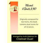 Mozart 12 duets, K. 487 - clarinet duet (Woodwind solos, duets and ensembles)