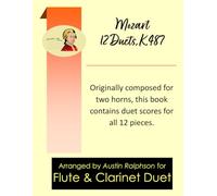 Mozart 12 duets, K. 487 - flute and clarinet duet (Woodwind solos, duets and ensembles)