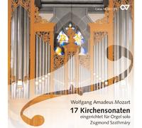 Zsigmond Szathmary – Mozart: 17 sonatas eclesiásticas (arr. para órgano) – Carus