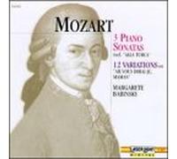 Mozart - 3 Piano Sonatas