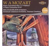 Mozart : 7 Concertos pour pianoforte. Bilson, Crawford.