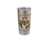 Mozart Bach Beethoven Banda Rock - Concierto Falso Divertida Vaso térmico de acero inoxidable de doble pared