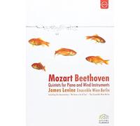 Mozart/Beethoven - Quintets for Piano and Wind Instruments [Alemania] [DVD]