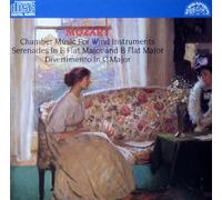 MOZART CHAMBER MUSIC FOR WIND INSTRUMENTS- SERENADE NOS. 10, 11 & DIVERTIMENTO IN C MAJOR - VLADMIR CERNY, CZECH PHILHARMONIC WIND INSTRUMENTS ENSEMBLE