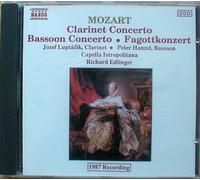 Mozart: Clarinet And Bassoon Concertos by Jozef Luptacik