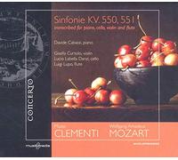 Mozart / Clementi – Sinfonías 40 y 41 (transcritas para piano, violonchelo, violín y flauta)