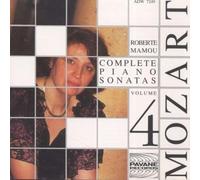 Mozart : Complete piano sonatas vol.4. Mamou, R.