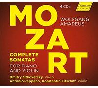 Mozart : Intégrale des sonates pour piano et violon. Sitkovetsky, Pappano, Lifschitz.