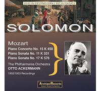 Mozart - concerto et sonates pour piano