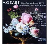 Mozart : Concerto pour basson / Concerto pour clarinette
