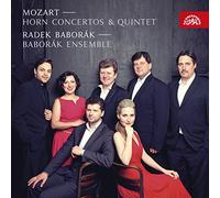 Mozart : Concertos et quintette pour cor. Baborák, Ensemble Baborák.