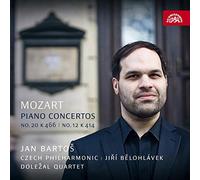 Mozart : Concertos pour piano n° 12 et 20. Bartos, Quatuor Dolezal, Belohlavek.
