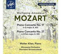 Mozart – Conciertos para piano n.º 17 y 27 – Klien, Skrowaczewski – Vox