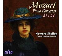 Mozart : Concertos pour piano n° 21 & 24. Shelley.