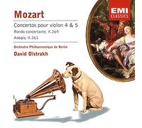 Mozart & Concertos Pour Violon 4 & 5 - Concerto Pour Violon 4 & 5 - Rondo Concertante K 269 - Adagio K 261