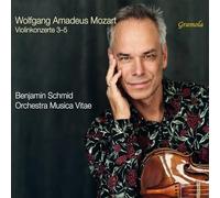 Wolfgang Amadeus Mozart, Schmid – Conciertos para violín y orquesta n.º 3-5 – CD – NAXOS