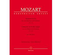 MOZART - Concierto para Piano nº 10 (K.365) en Mib Mayor para 2 Pianos a 4 manos (Urtext) (Topel)