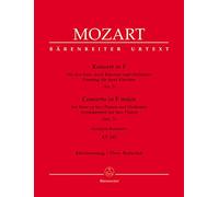 MOZART - Concierto para Piano nº 7 (K.242) en Fa Mayor para 3 Pianos a 6 manos (Urtext) (Woodfull)