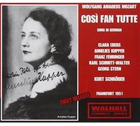 Mozart - Cos?? fan tutte (Schroder. Frankfurt 1951) by Ebers / Kupper / Schmitt-Walter / Madsen / Schroder