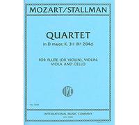 MOZART - Cuarteto (K.311) (K.284c) en Re Mayor para Flauta (Violin), Violin, Viola y Violoncello