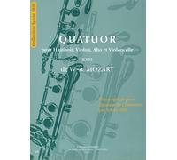 MOZART - Cuarteto (K.370) en Fa Mayor para 4 Clarinetes (Hue)