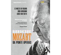 Mozart – Óperas Da Ponte: Le nozze di Figaro / Don Giovanni / Così fan tutte – DVD – ARTHAUS