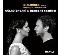 Mozart, Debussy, Zimmermann : Oeuvres pour 2 pianos. Ensari, Schuch.