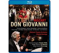 Mozart : Don Giovanni. Alberghini, Lungu, Novikova, Korchak, Nekvasil, Domingo. [Blu-ray]