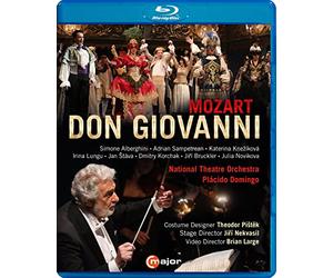 Mozart : Don Giovanni. Alberghini, Lungu, Novikova, Korchak, Nekvasil, Domingo. [Blu-ray]