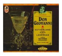 Mozart: Don Giovanni [New York -- January 28, 1967; Joan Sutherland, Pilar Lorengar, Laurel Hurley, Nicolai Gedda, Theodore Uppman, Cesare Siepi, Ezio Flagello, Bonaldo Giaiotti; Karl Bohm]