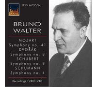 MOZART / DVORAK / S Bruno Walter Conducts Mozart Dvorak S (CD) (Importación USA)