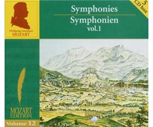Mozart Edition, Vol 12: The Symphonies, Vol 1 by wolfgang Amadeus Mozart (2002-01-22)