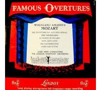 Mozart Famous Overtures (Deep Groove) Die Entführung / The Impresario / Le Nozze Di Figaro / Don Giovanni / Die ZauberFlöte / Cosi Fan Tutte / Josef Krips Conducting The London Symphony Orchestra (Rare)