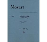 Mozart : fantaisie en re mineur k. 397 (385g): Instrumentation: Piano solo