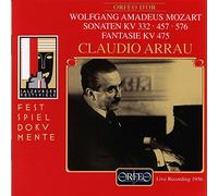 Mozart : Fantaisie et Sonates pour piano. Arrau.