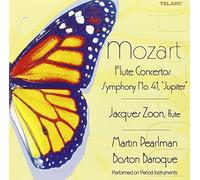 Mozart: Flute Concertos; Symphony No. 41 Jupiter by Martin Pearlman