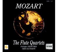 Mozart : Flute quartets. Depetris/ Trio Euterpe.