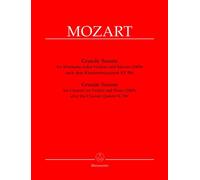 Mozart: Grande Sonata (1809) for Clarinet in A (or Violin) & Piano