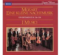 Mozart / I Musici - Mozart: Eine Kleine Nachtmusik. Divertimenti K. 136 - 138 - SHM-CD