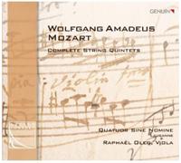 Mozart – Intégrale des quatuors à cordes. Sine Nomine, Oleg. – Walter Genuin
