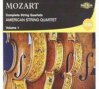 Mozart : Intégrale des quatuors à cordes, vol. 1. American Quartet.