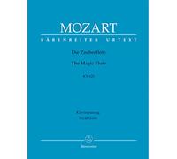 MOZART - La Flauta Magica (K.620) para Canto y Piano (Urtext) (Gruber)