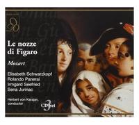 Mozart : Le nozze di Figaro. Schwarzkopf, Panerai, Seefried, Jurinac, Karajan.