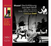 Mozart : L'Enlèvement au sérail. Köth, Otto, Schock, Böhme, Szell.